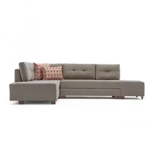 Rohová rozkladacia pohovka Manama Corner Sofa Bed Left - Cream