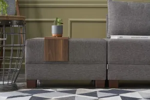 Rohová rozkladacia pohovka Fly Corner Sofa Bed Right- Brown