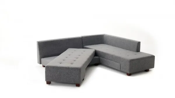 Rohová rozkladacia pohovka Manama Corner Sofa Bed Right - Grey