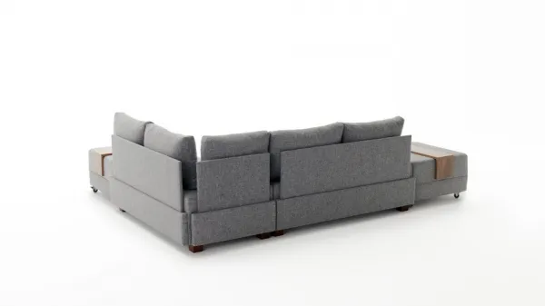 Rohová rozkladacia pohovka Fly Corner Sofa Bed Right- Grey