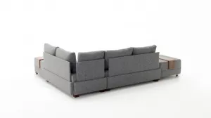 Rohová rozkladacia pohovka Fly Corner Sofa Bed Right- Grey