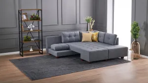 Rohová rozkladacia pohovka Manama Corner Sofa Bed Right - Grey