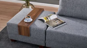 Rohová rozkladacia pohovka Fly Corner Sofa Bed Right- Grey