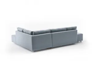 Rohová rozkladacia pohovka Manama Corner Sofa Bed Right - Light Blue
