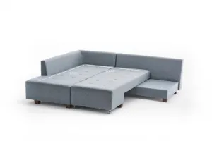 Rohová rozkladacia pohovka Manama Corner Sofa Bed Left - Light Blue