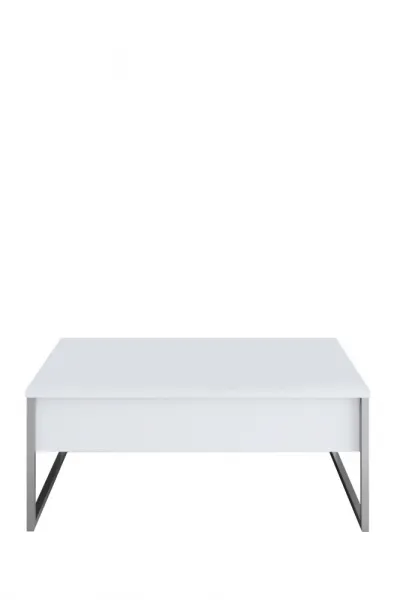 Konferenčný stolík Luxe - White, Silver