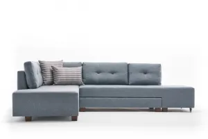Rohová rozkladacia pohovka Manama Corner Sofa Bed Left - Light Blue