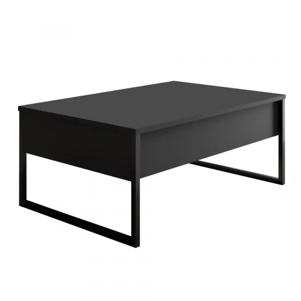 Konferenčný stolík Luxe - Anthracite, Black
