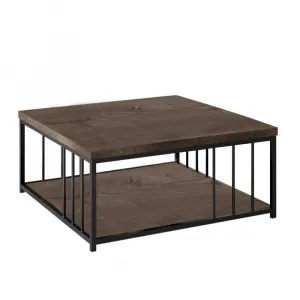 Konferenčný stolík Zenn - Walnut, Black