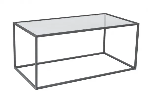 Konferenčný stolík Lizbon - Smoked Glass