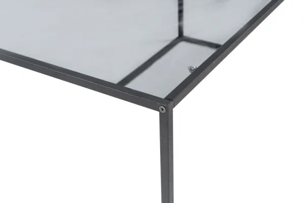 Konferenčný stolík Lizbon - Smoked Glass