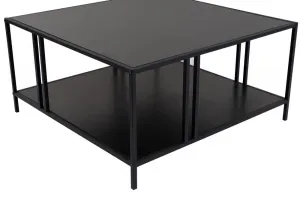 Konferenčný stolík Uranüs - Black Chipboard
