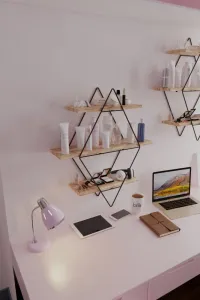 Nástenná polica Prizma Raf, Büyük Boy Salon Tipi 2