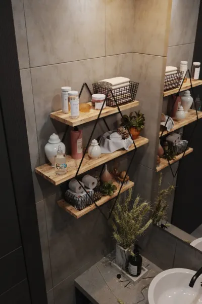 Nástenná polica Prizma Raf, Büyük Boy Salon Tipi 2