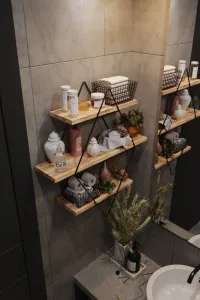 Nástenná polica Prizma Raf, Büyük Boy Salon Tipi 2