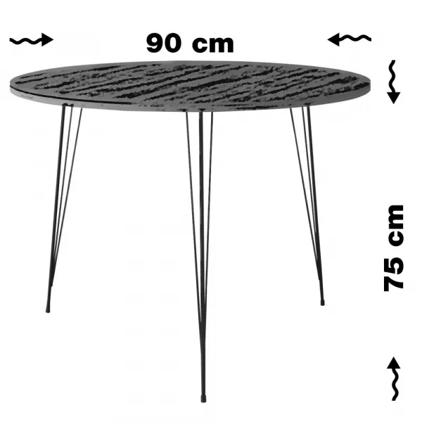 Stôl Sandalf - Walnut