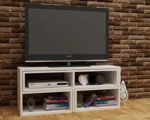 TV stolík Care - White
