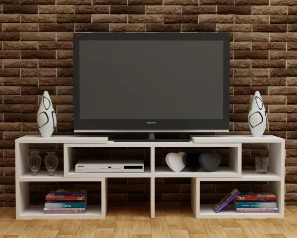 TV stolík Care - White