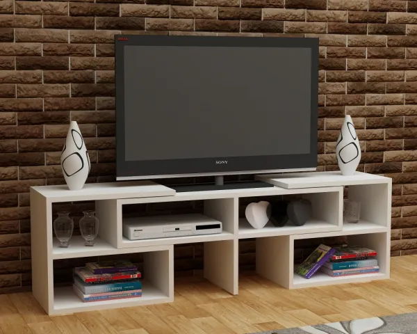 TV stolík Care - White