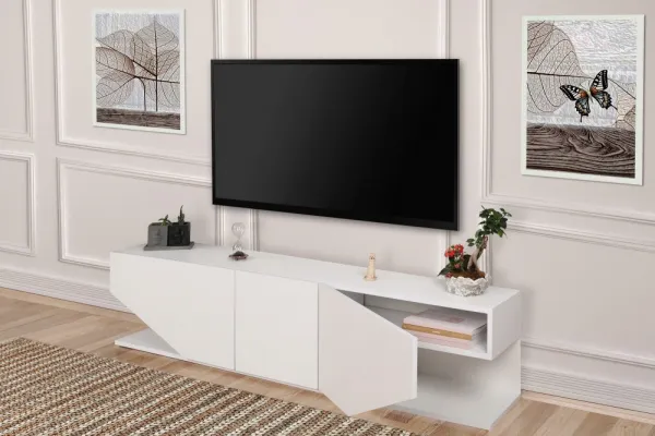 TV stolík Inci - White