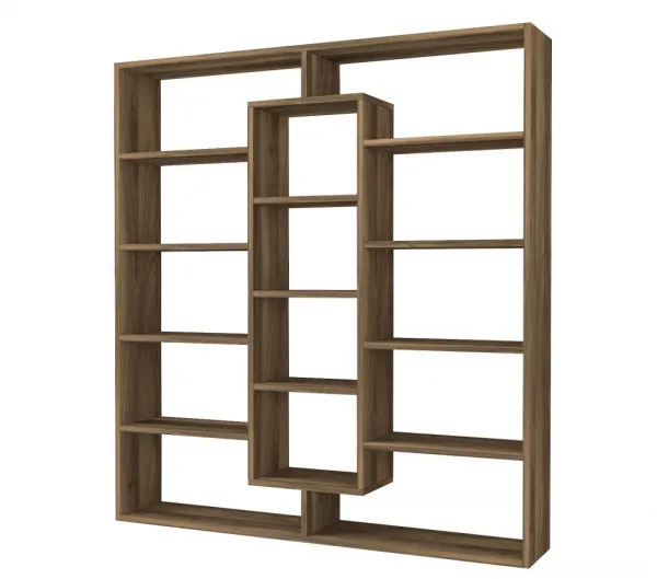 Knižnica Ample - Walnut