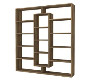 Knižnica Ample - Walnut
