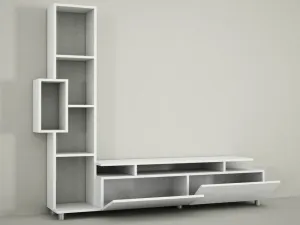 TV skrinka / Obývacia stena Tulip - White