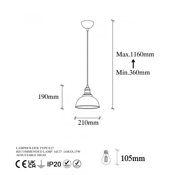 Luster Varzan - 10830