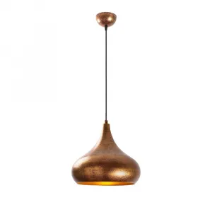 Závesný luster Muba - 11550, medená