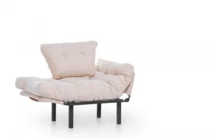 Kreslo ušiak Nitta Single - Cream