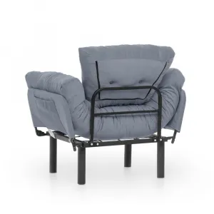Kreslo ušiak Nitta Single - Grey