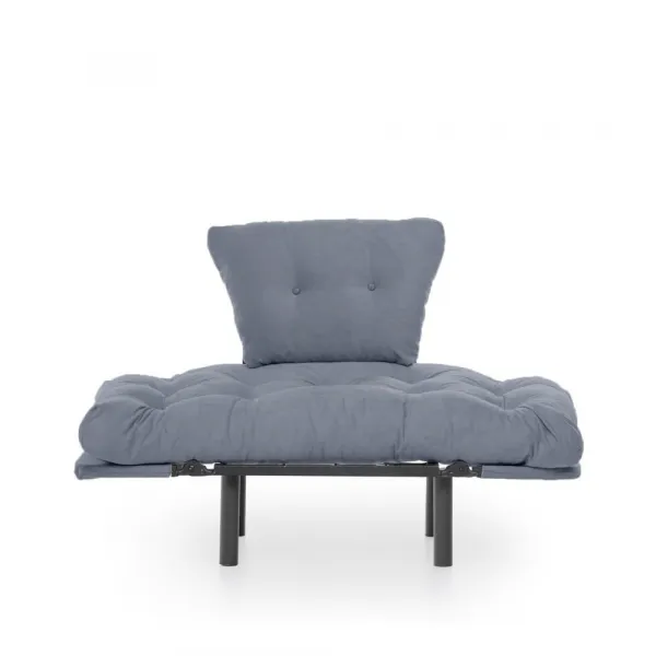 Kreslo ušiak Nitta Single - Grey