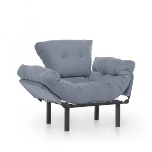 Kreslo ušiak Nitta Single - Grey