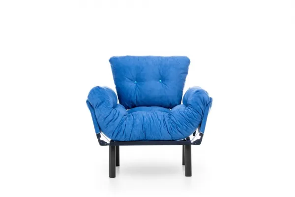 Kreslo ušiak Nitta Single - Blue