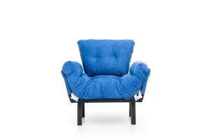 Kreslo ušiak Nitta Single - Blue