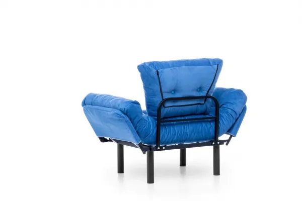 Kreslo ušiak Nitta Single - Blue