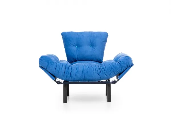 Kreslo ušiak Nitta Single - Blue