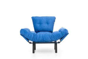 Kreslo ušiak Nitta Single - Blue