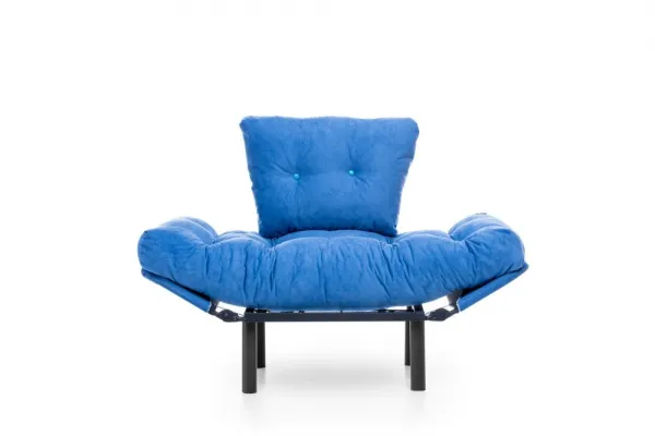 Kreslo ušiak Nitta Single - Blue