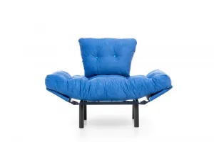 Kreslo ušiak Nitta Single - Blue