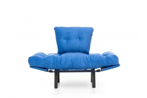 Kreslo ušiak Nitta Single - Blue
