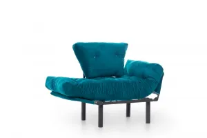 Kreslo ušiak Nitta Single - Petrol Green