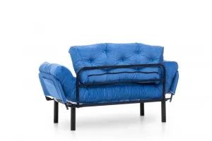 Dvojmiestna rozkladacia pohovka Nitta - Blue
