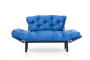 Dvojmiestna rozkladacia pohovka Nitta - Blue