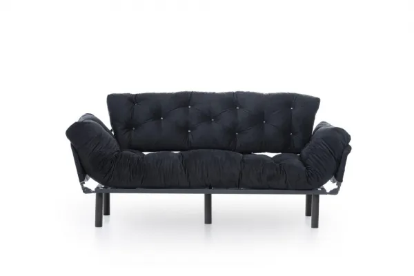 Trojmiestna rozkladacia pohovka Nitta Triple - Black