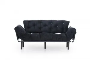 Trojmiestna rozkladacia pohovka Nitta Triple - Black