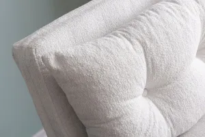 Hanah Home Rozkládací křeslo Single Sando bílé