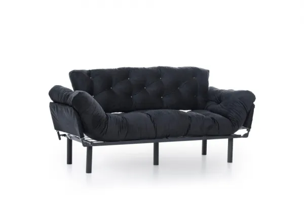 Trojmiestna rozkladacia pohovka Nitta Triple - Black