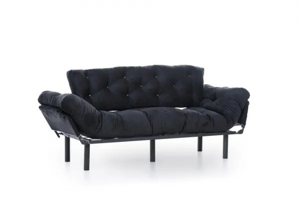 Trojmiestna rozkladacia pohovka Nitta Triple - Black