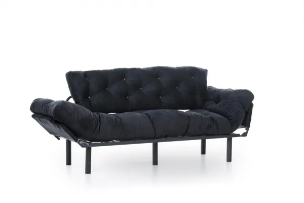 Trojmiestna rozkladacia pohovka Nitta Triple - Black